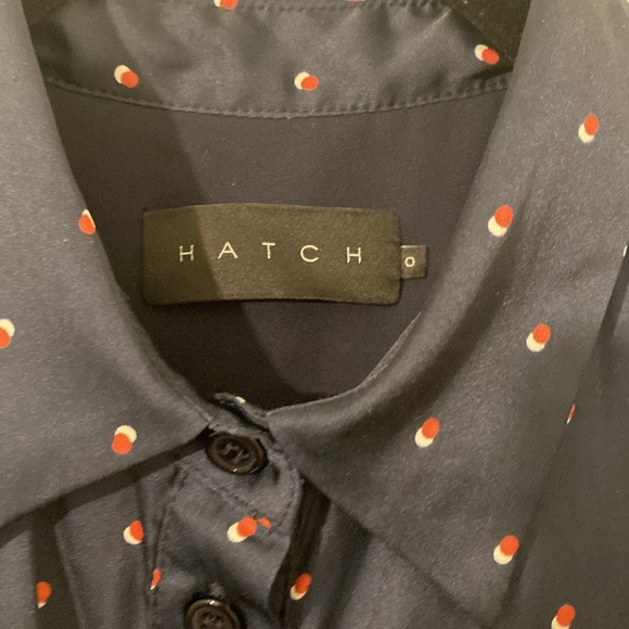 Hatch Maternity - Delfina Royal French Dot Dress (Like new - worn once) - Picture 6 of 9